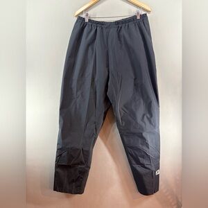 Footjoy DryJoys Rain Pants Mens Size Large Black Golf Waterproof Windproof